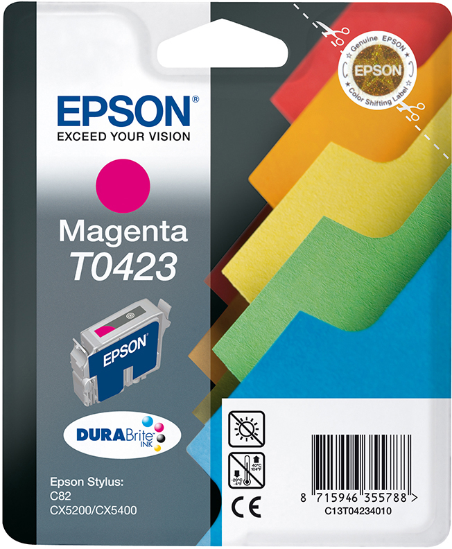 EPSON Original Tintenpatrone Magenta (C13T04234010)