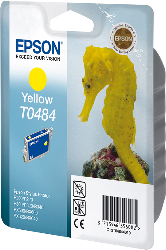 EPSON Original Tintenpatrone Gelb (C13T04844010)