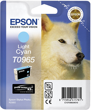 EPSON Original Tintenpatrone Light Cyan (C13T09654010)