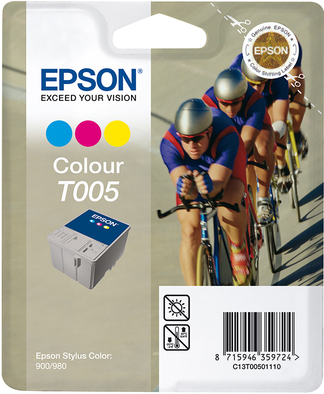 Original mehrfarbig Tintenpatrone EPSON (C13T00501110)