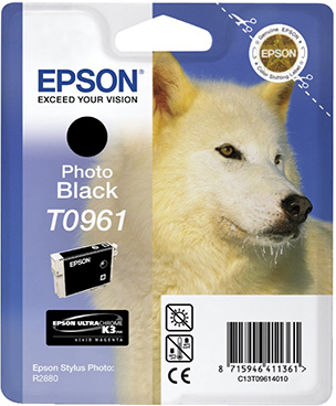 EPSON Original Tintenpatrone Photo Schwarz (C13T09614010)