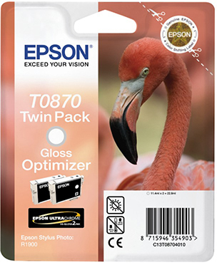 EPSON Original Tintenpatrone Farblos (Gloss Optimiser) (C13T08704010)