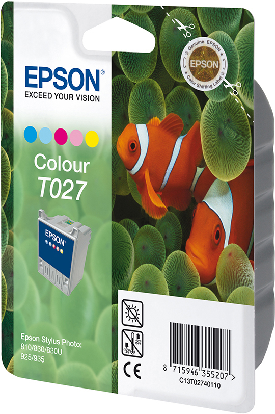 EPSON Original Tintenpatrone mehrfarbig (C13T02740110)