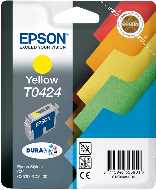 EPSON Original (C13T04244010) Gelb Tintenpatrone