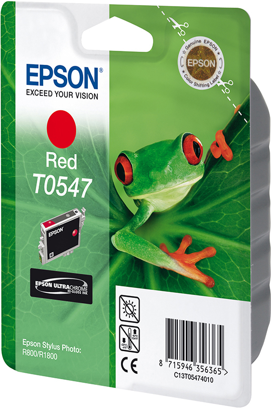 EPSON Original Tintenpatrone Rot (C13T05474010)