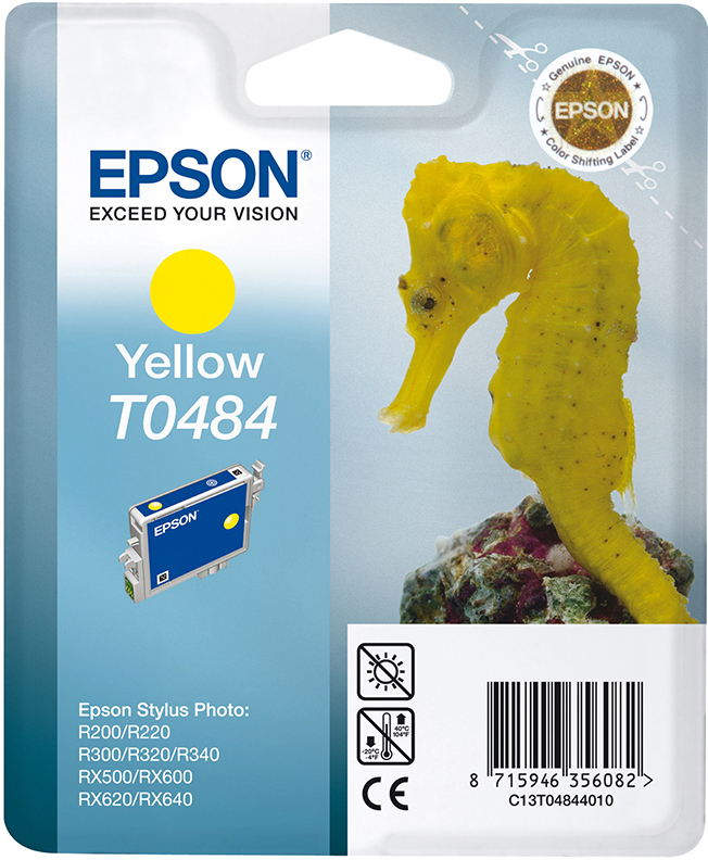 EPSON Original Tintenpatrone Gelb (C13T04844010)