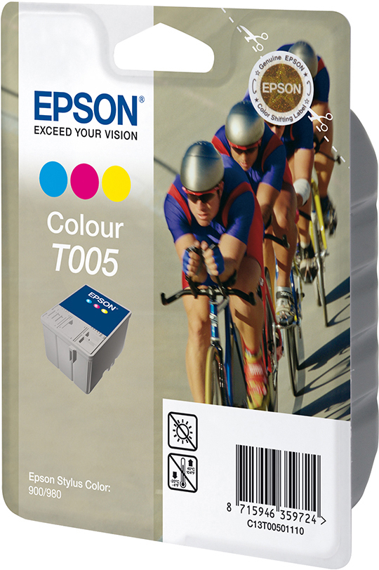 EPSON Original Tintenpatrone mehrfarbig (C13T00501110)