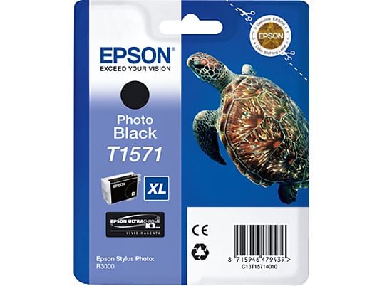 EPSON C13T15714010 T1571 BLACK - 