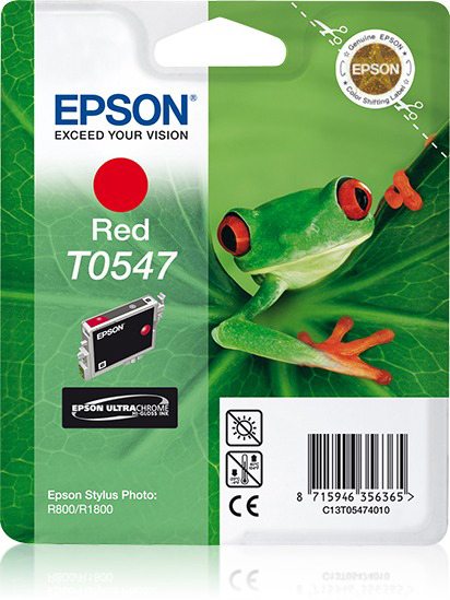 EPSON Original Tintenpatrone Rot (C13T05474010)