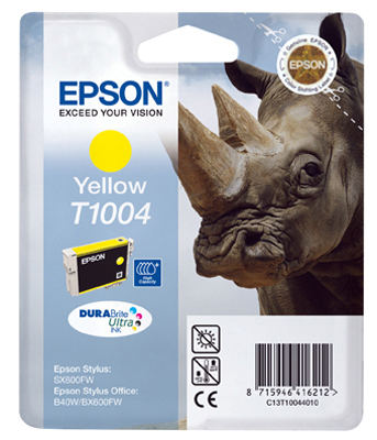 EPSON Original Tintenpatrone Gelb (C13T10044010)