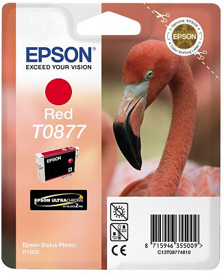 EPSON Original Tintenpatrone Rot (C13T08774010)