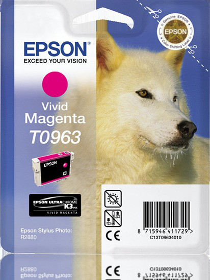 Magenta Tintenpatrone (C13T09634010) Original EPSON