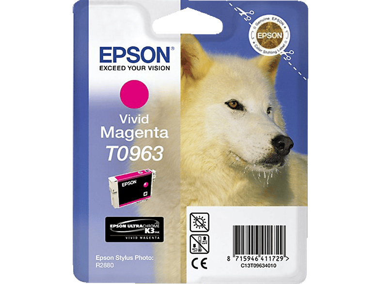 Magenta Tintenpatrone (C13T09634010) Original EPSON