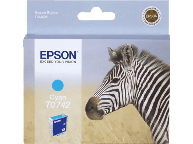 EPSON (C13T074240) Tintenpatrone Original Cyan