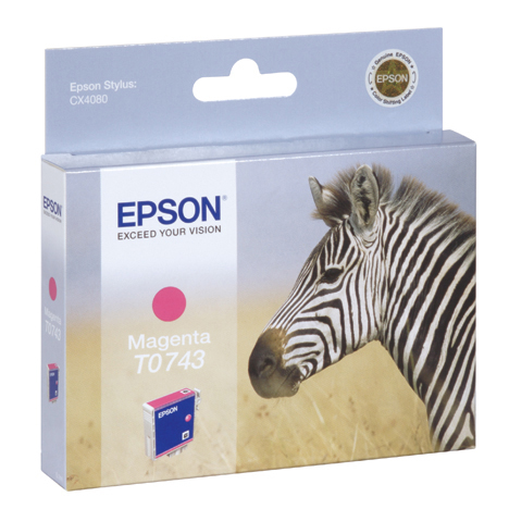 EPSON Original Tintenpatrone Magenta (C13T074340)