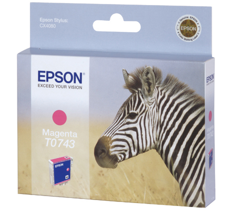 EPSON Original Tintenpatrone Magenta (C13T074340)