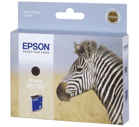 EPSON Original Tintenpatrone Schwarz (C13T074140)