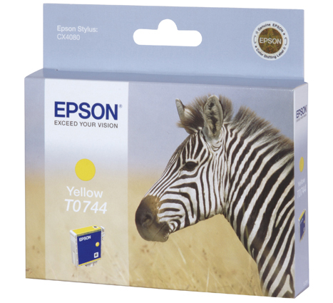 EPSON Original Tintenpatrone Gelb (C13T074440)