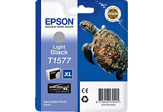 EPSON T1577 - Tintenpatrone (Light Schwarz)