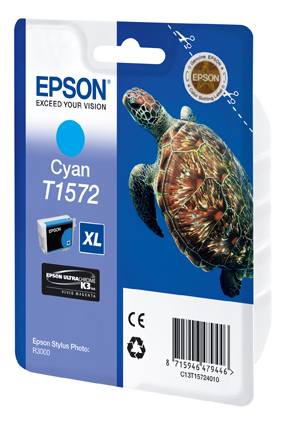 EPSON Cyan Tintenpatrone (C13T15744010) Original