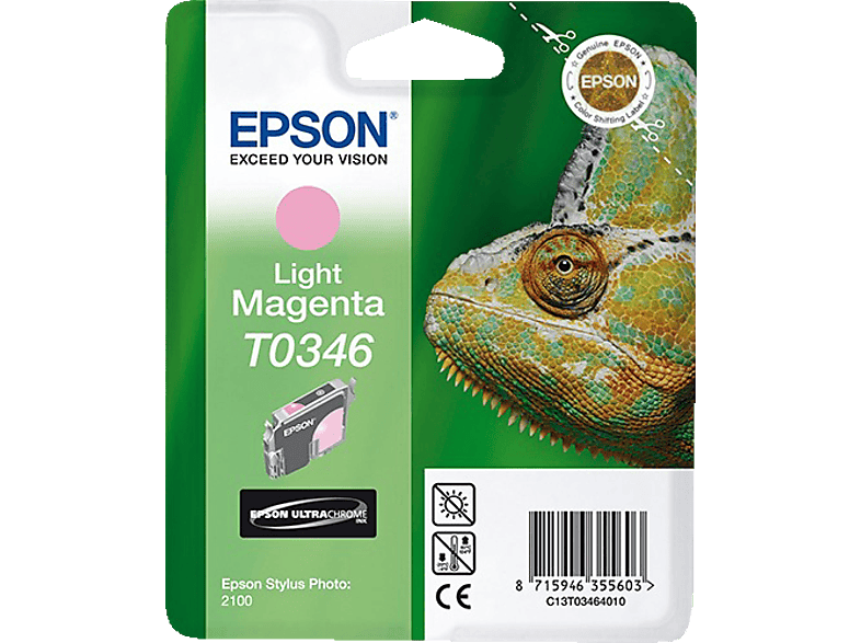 EPSON Magenta Light Tintenpatrone (C13T03464010) Original