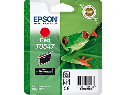 EPSON T0547 - Tintenpatrone (Rot)