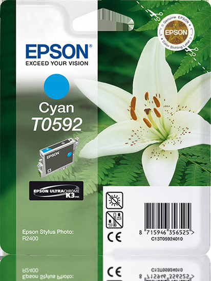 Tintenpatrone Cyan (C13T05924010) Original EPSON