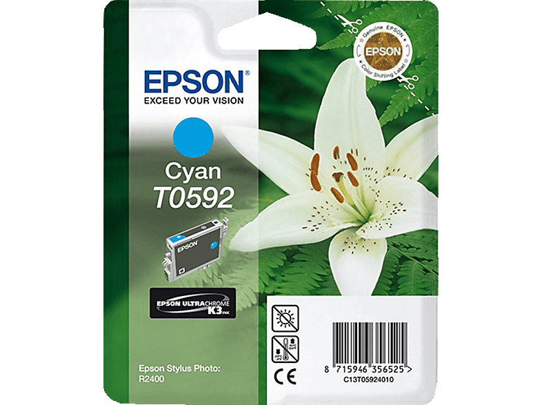 Tintenpatrone Cyan (C13T05924010) Original EPSON