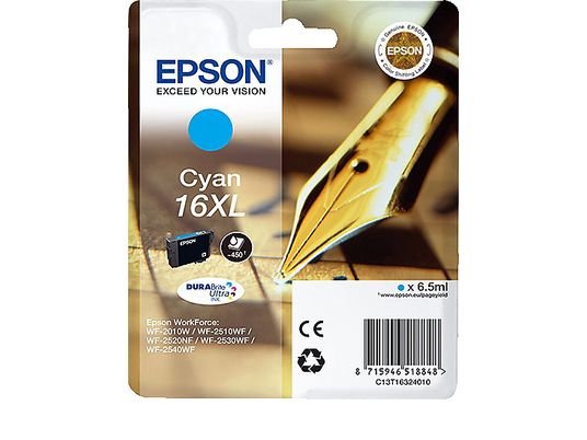 EPSON C13T16324010 - Cartuccia originale (Ciano)