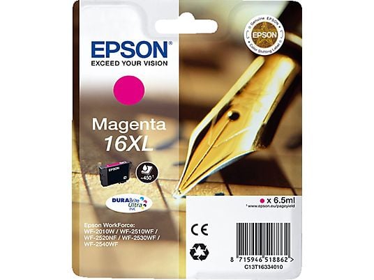 EPSON C13T16334010 - Tintenpatrone (Magenta)