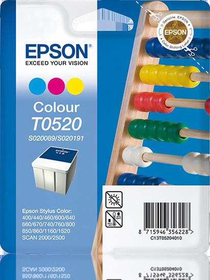 EPSON Original (C13T05204010) mehrfarbig Tintenpatrone