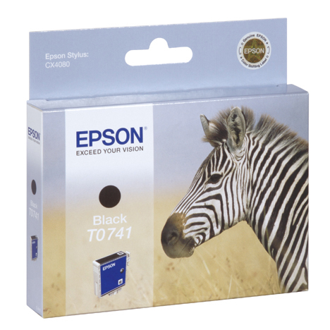 EPSON Original Tintenpatrone Schwarz (C13T074140)