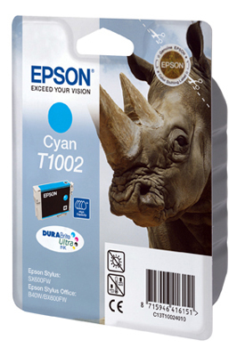 EPSON Original Tintenpatrone Cyan (C13T10024010)