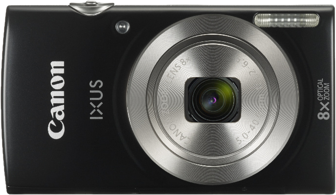CANON Ixus 177 fekete digitális fényképezőgép + neoprén tok + 8GB SD kártya