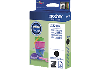 BROTHER Brother LC221BK - Cartuccia d'inchiostro originale (Nero)