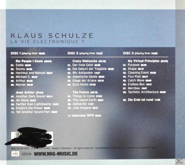Klaus Schulze - La Vie Electronique Vol.7  - (CD)