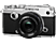 OLYMPUS OLYMPUS PEN-F Pancake Zoom Kit - Fotocamera digitale - M.ZUIKO DIGITAL ED - Argento/Nero - Fotocamera Nero/Argento