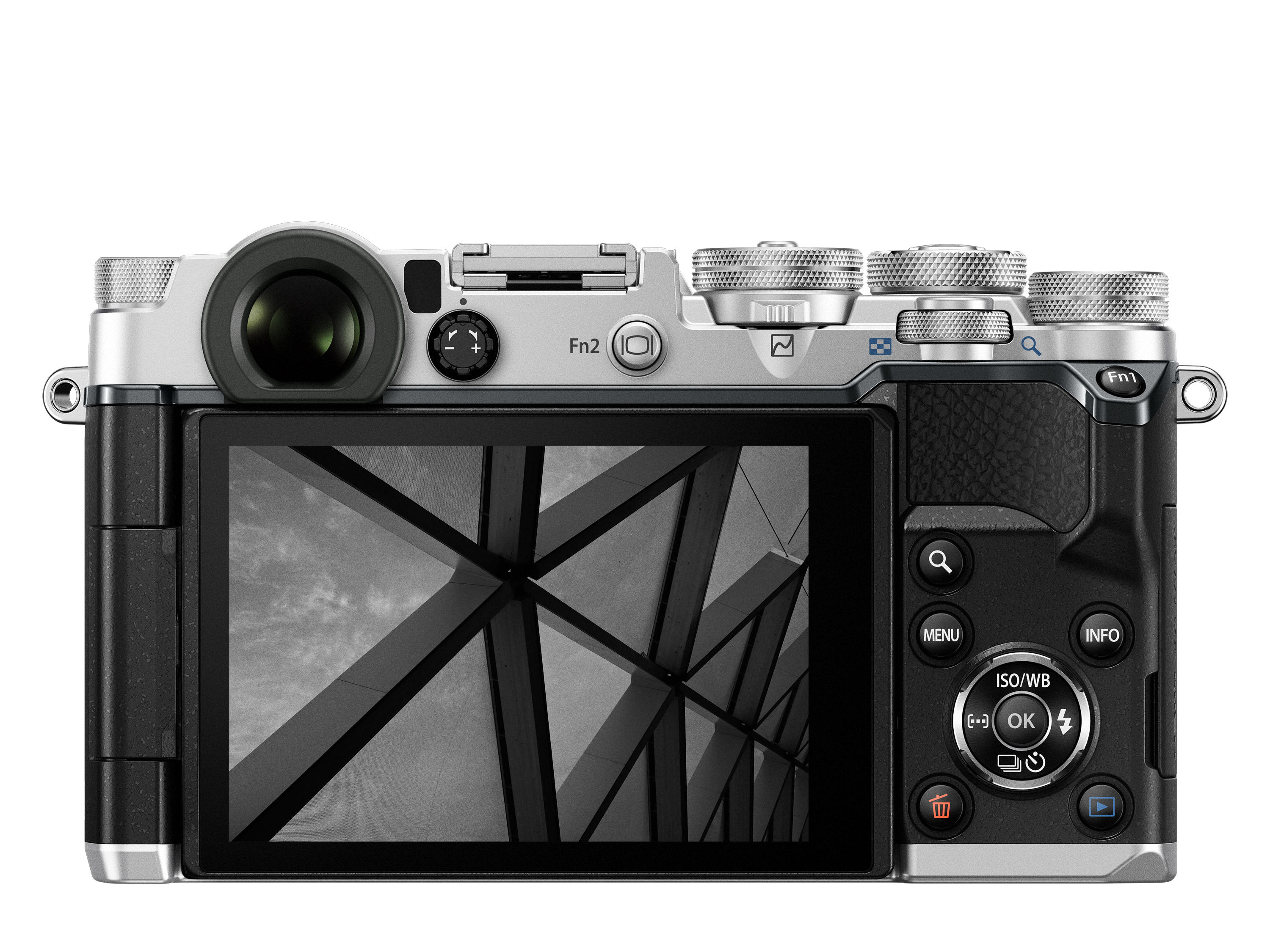 OLYMPUS PEN-F Systemkamera mit Objektiv 14-42 mm, 7,6 cm Display Touchscreen, WLAN