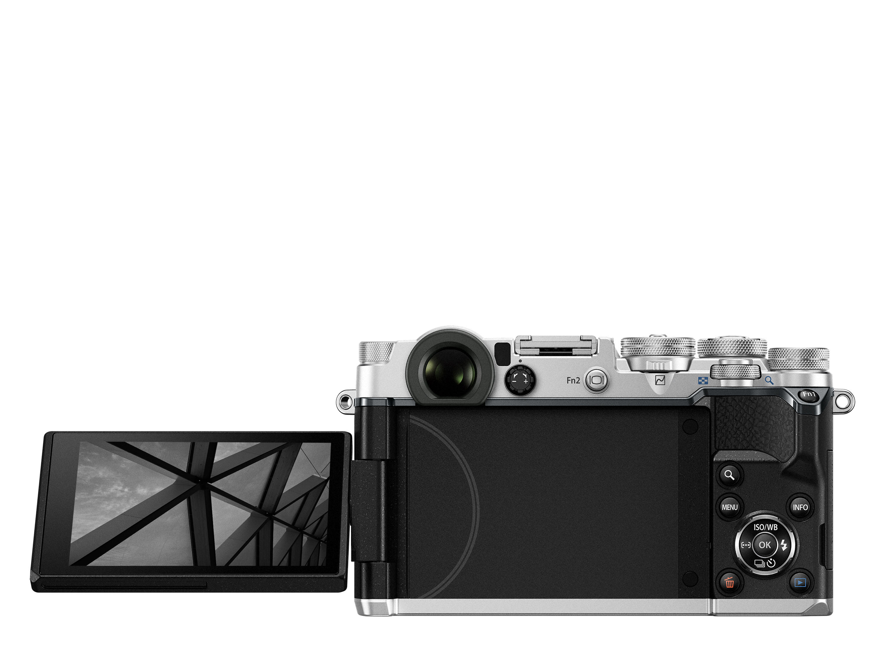 OLYMPUS PEN-F Systemkamera mit Objektiv 14-42 mm, 7,6 cm Display Touchscreen, WLAN