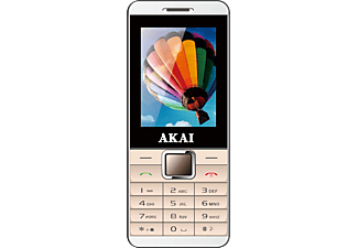 AKAI PHA-2880 DualSIM metálarany kártyafüggetlen mobiltelefon