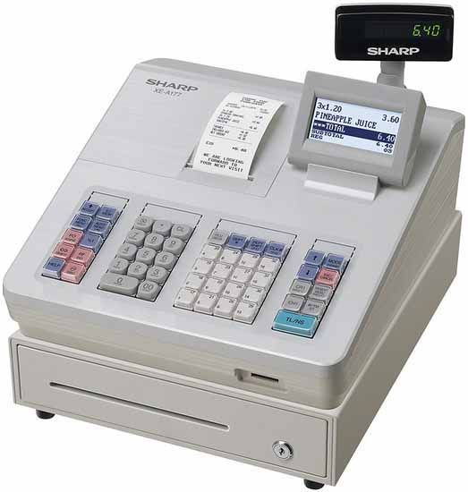SHARP XE-A 177 Registrierkasse
