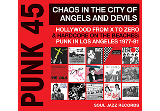 VARIOUS - Punk 45:Chaos In The City Of Angels And Devils  - (CD)