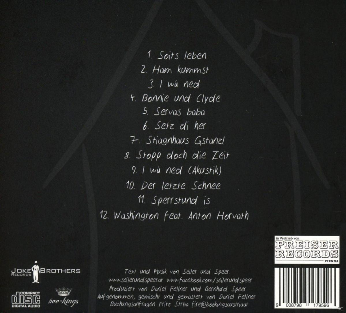 CD-Cover mit Trackliste auf Deutsch. Enthält Künstler- und Albumtiteltext. Weißer Hintergrund.