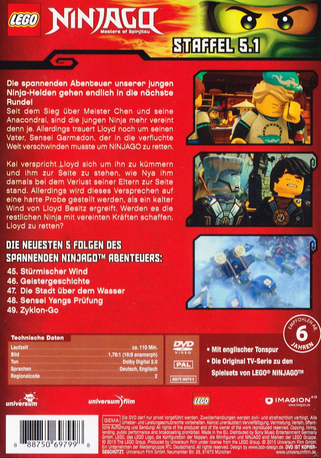 Lego Ninjago - Staffel 5.1 DVD