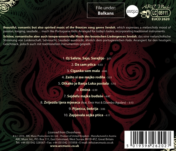 Divanhana - Zukva-Savdah From Bosnia`s Finest  - (CD)