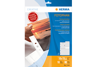 HERMA Fotophan Fotosichthüllen - HERMA Fotophan Fotosichthüllen (Weiss, transparent)