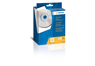 HERMA 1140 CD ENVELOPE CASE ADHESIVE 100PCS - Papierhüllen (Weiss)