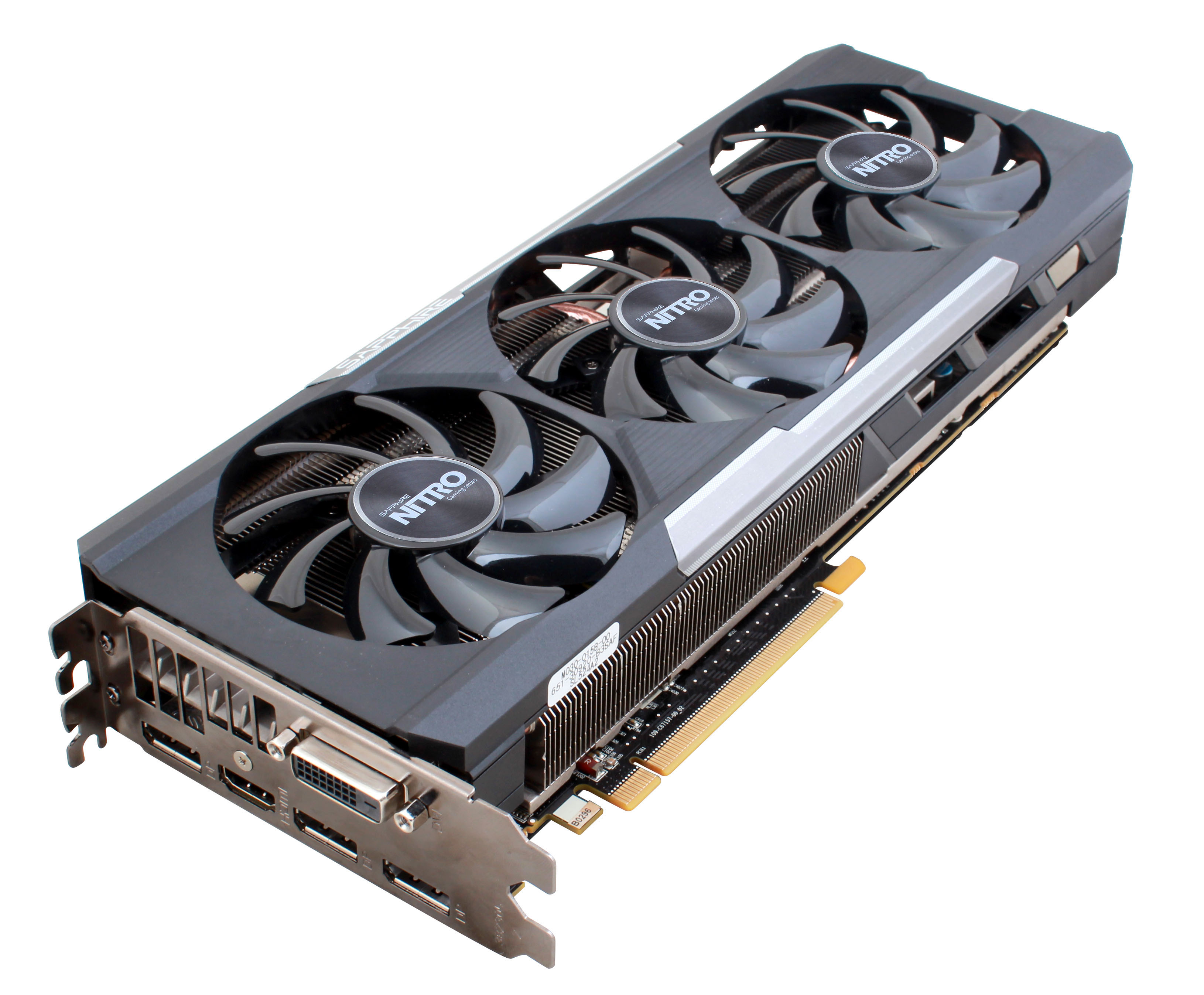 SAPPHIRE NITRO R9 390 Tri-X OC with Backplate (AMD, Grafikkarte)