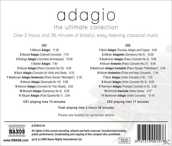 VARIOUS - Adagio-The Ultimate Collection  - (CD)