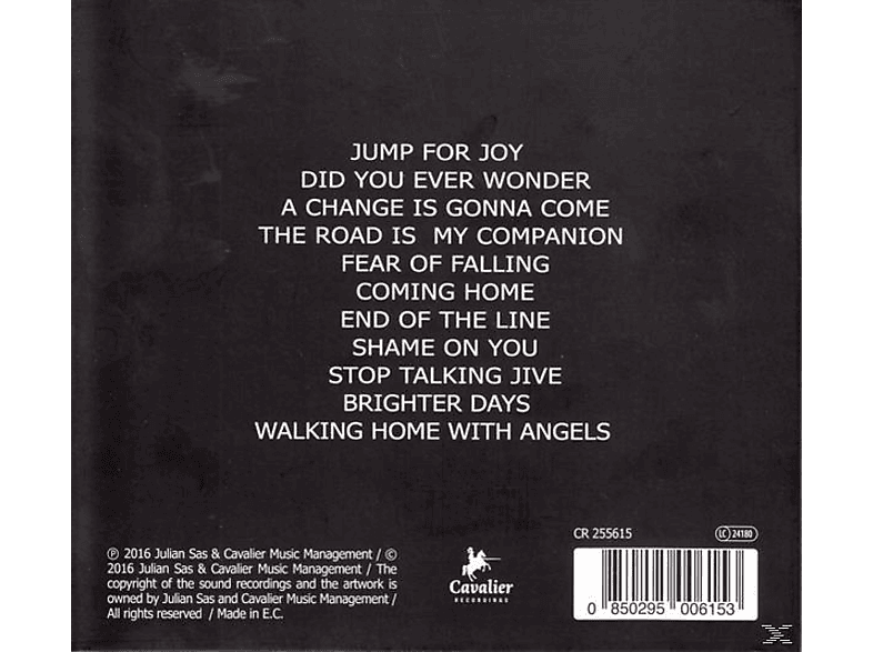 Thumbnail - Julian Sas - Coming Home (CD)